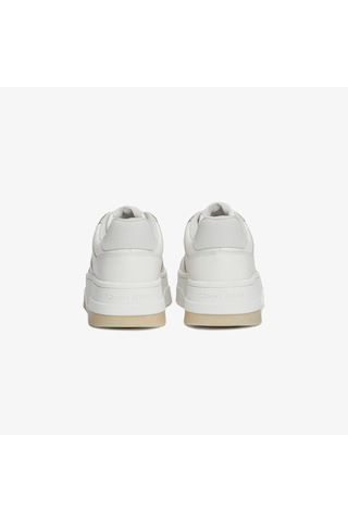 Tommy Hilfiger Tommy Jeans The Brooklyn Flatform Kadın Gri Sneaker Düz En0en02592 Gri