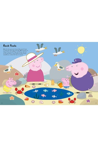 Peppa Pig: Peppa Loves Animals Paperback – Sticker Book