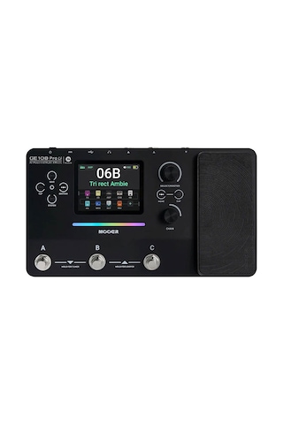 Mooer Ge100pro Li Şarjlı Gitar Efekt Prosesörü Aı Ve Mnrs/nam Desteği