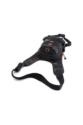 Erkekler İçin Pratik Ve Dayanıklı Motosiklet Seyahat Çantası, Hiking Ve Askeri Kullanıma Uygun Kalça Kemeri Bum Bag Bel Paketi, Fonksiyonel Ve Şık Tasarım Siyah