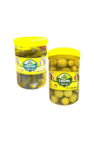Çubuk Tadım Turşuları Salatalık Turşusu 1 KG + Erik Turşusu 1 KG