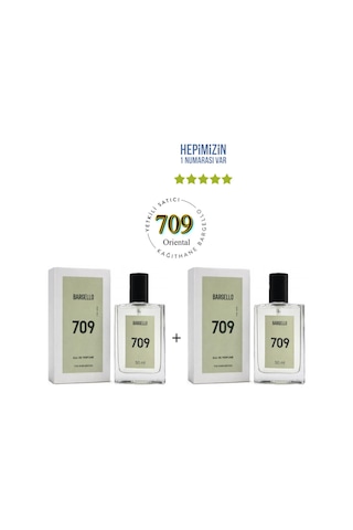 Bargello 709 + 709 Erkek Parfüm EDP 50 ML