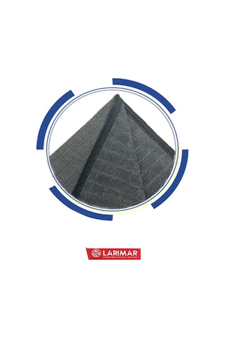 Larimar Mikrofiber Kareli Genel Temizlik Bezi 3'lü 50 x 70 CM