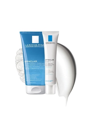 La Roche Posay Effaclar Duo 15 ML + Effaclar Gel 50 ML Tanışma Kiti La Roche Posay Effaclar Duo 15 ML + Effaclar Gel 50 ML Tanışma Kiti