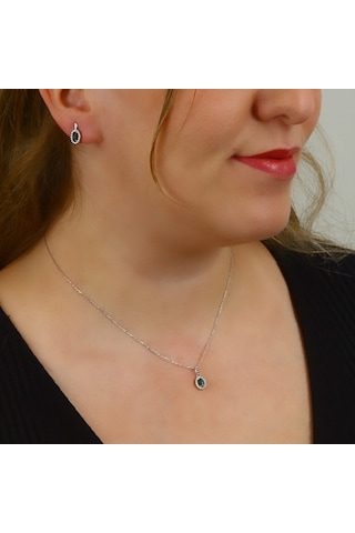 Argentum Concept - Zirkon Taşlı Gümüş Set (219325394)