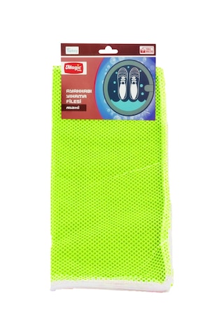 Magic Lady Ayakkabı Yıkama Filesi 40x40 Maxi Sarı Neon