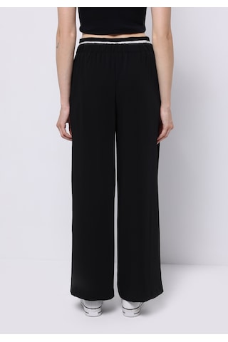 Colin's Colins Regular Fit Yüksel Bel Geniş Paça Kadın Siyah Pantolon Cl1075595 Q1.v1 Blk Siyah