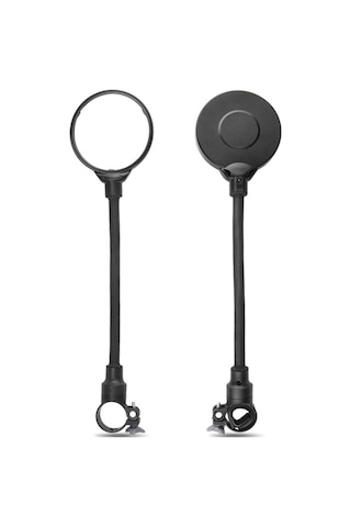 2 Adet Bisiklet Aynası Mtb Yol Bisikleti Arka Görüş Gidon Aynaları Bisiklet Aksesuarları Açı Ayarlanabilir Bisiklet Arka Görüş Aynası