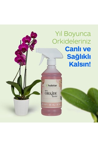 Lexroo Hobitar Orkide Besini Vitamini 500 Ml -%100 Doğal, Çiçeklendirici Ve Köklendirici Formül
