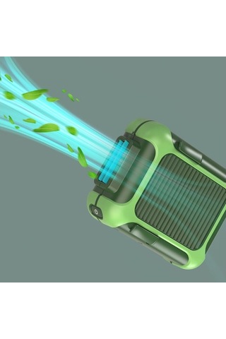 Soulader Dış Mekan İçin Usb Şarjlı Taşınabilir Duvara Monte Ayaklı Fan Kolay Kurulum Ve Pratik Kullanım