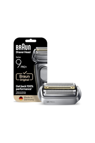 Braun Elektrikli Tıraş Makinesi Tıraş Başlığı Seri 9 Pro+, 96m, Gümüş S9 Tıraş Makineleriyle Uyumlu