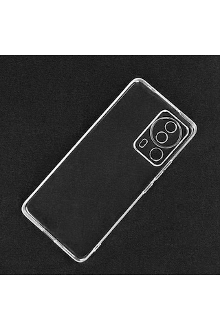 Xiaomi Mi 13 Lite Kılıf İnce Kamera Korumalı Şeffaf Silikon