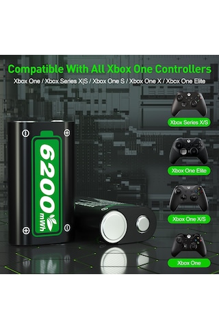Ukor One/ Series X S One S/ One X/ One Elite Kablosuz Kumanda İçin Şarj Cihazlı Hızlı Şarj 2600 Mah Şarj Edilebilir Pil Paketleri, Uzun Ömürlü Akıllı Koruma Sku: Smgstkf586f41c3f