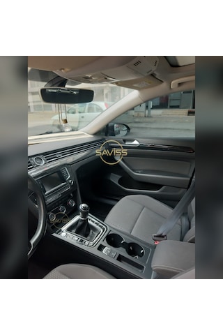 Passat B8 Parlak Siyah Full Set Trim Kaplama, Konsol Maun Kaplama  (Pianoblack)