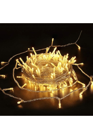 10 Metre 100 Ledli 8 Fonksiyonlu Fişli Led Işık Günışığı Yılbaşı