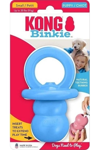 Kong Puppy Binkie Diş Kaşıma Emzik Yavru Köpek Oyuncağı S