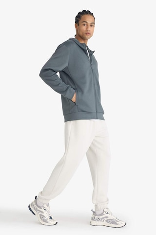 Defacto Standart Fıt Kapüşonlu Fermuarlı Sweatshirt F9377AX26SP