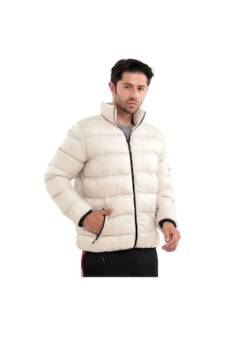 Slazenger Nadim İ Erkek Mont St22je017-280 Gri-gri Gri
