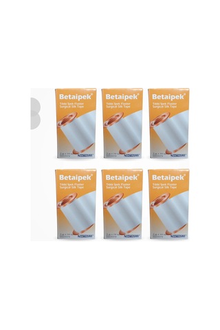 Beta İpek Flaster 10cm X 5m - 6 Adet