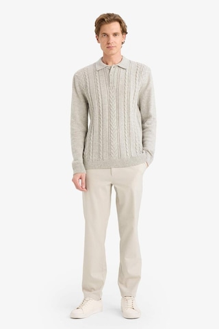 Defacto Standart Fit Polo Yaka Triko Kazak G6183ax25cwgr387 Gri-gr387