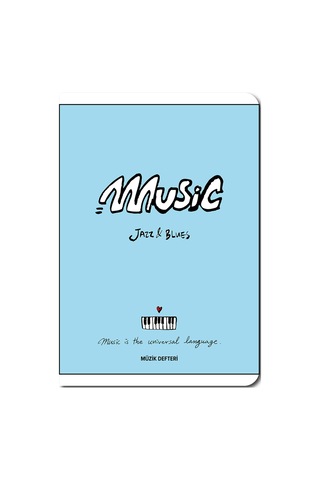 Meteksan A4 30 Yp Arya Pp Kapak Büyük Müzik Defteri