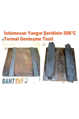 Yangın Bandı 20mmx35mt İntümesan Yangında Şişen Fitil
