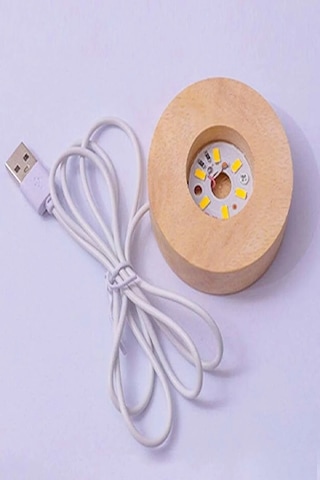 MOBGİFT Peri Kızı Tasarımlı Ahşap Altlıklı Işıklı Cam Küre Ahşap