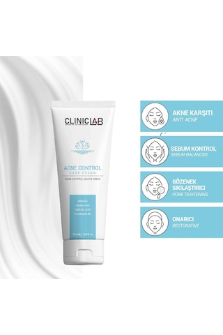 Cliniclab Akne Eğilimli Ciltler İçin Gözenek Sıkılaştırıcı Bakım Kremi 50 ML
