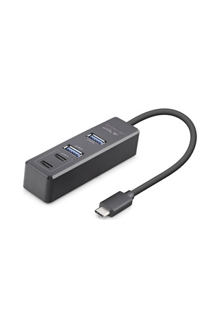 Type-c 3.2 Gen2 Hub 4 Port 10 Gbps Siyah Tu1009 Evimdeyokyok