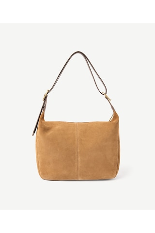 Yargıcı Ayarlanabilir Saplı Süet Çapraz Çanta 26kkcn3038x 008 Camel