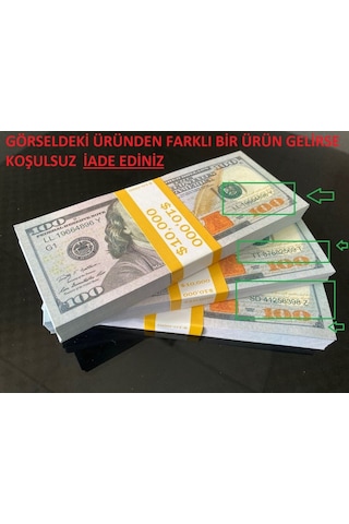 Aykar 5 Deste 100 Dolar Geçersiz Dizi Film Video Tiktok Çekimi İçin