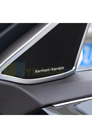 Harman Kardon Hoparlör Logo Amblem Tırnaklı Metal 2 Adet Yüksek Kalite