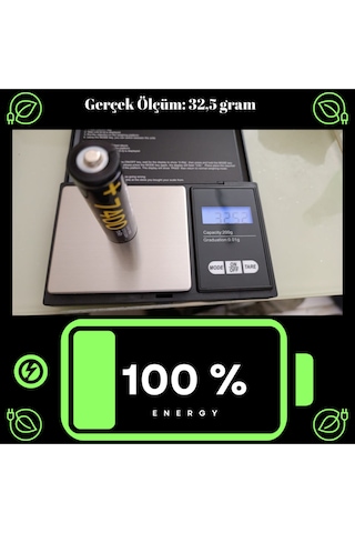 2 Adet 18650 Pil 7400 Mah 3,7v 13,32 Wh Şarjlı Lion Pil Kaliteli Tasarım Kalem Pil Değildir