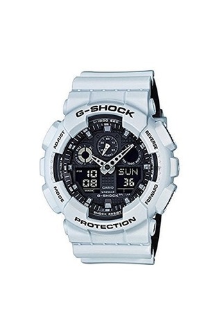 Casio Ga100b 7adr Uyumlu Beyaz Silikon Saat Kordonu