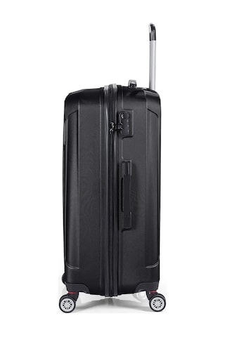 Polo&sky Spring Model Siyah Renk Orta Boy Valiz Bavul Siyah