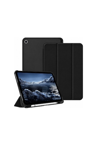 Samsung Uyumlu Galaxy Tab A11 Plus / A9 Plus 11inç X230 X210 Kılıf Flip Cover Kalem Bölmeli Pc Case