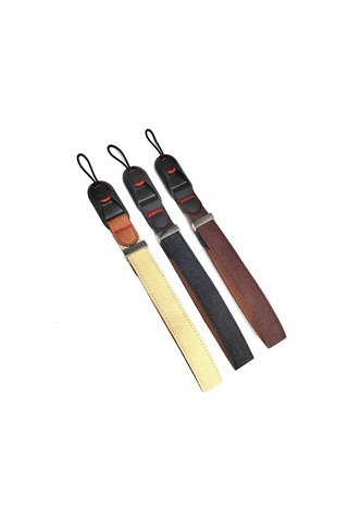 Canon Eos R10 / Nikon Z 9 İçin Hızlı Çıkarılabilir Kamera Bilekliği, Toplam Uzunluk: 32cm - Bej