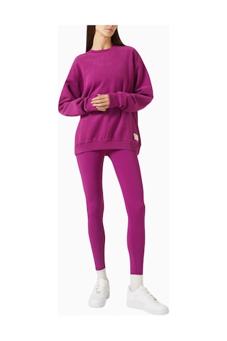 Vuori Restore Oversized Sweatshirt, Pembe Organik Pamuk Rahat Günlük Sweatshirt