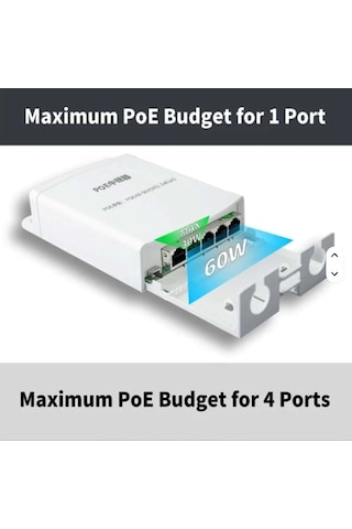 Nd-pe103w 3+1 1 Poe Giriş- 3 Poe Çıkışlı Poe Extender Poe Çoklayıcı -outdoor