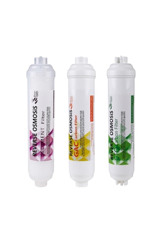 Kapalı Kasa Reverse Osmosis Su Arıtma  3 Lü Ön Filtre
