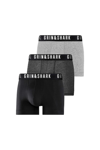 Grınshark Likralı 3'lü Kutu Premium Erkek Boxer Chrıstıan Çok Renkli