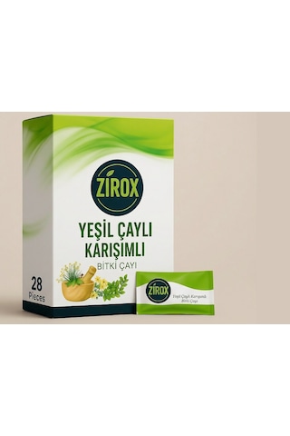 Zirox Bitkisel Karışım Çayı 1 Paket Sunum Baharat