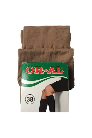 Or-al 12 Li Paket 70 Denye Kalın Mus Dizaltı Çorap-57-ten 001