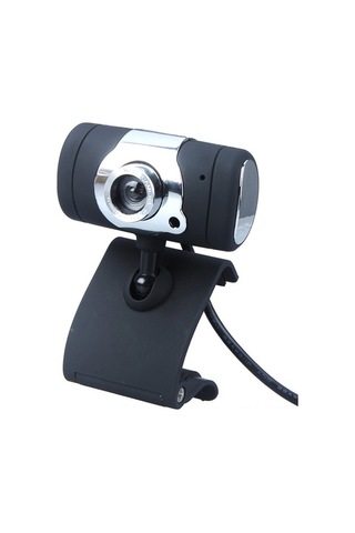 Fortunelane Usb 2.0/1.1 Siyah Web Kamera - 300k Cmos, 360 Dönüşlü, Mikrofonlu, Plug & Play, Laptop/pc Uyumlu