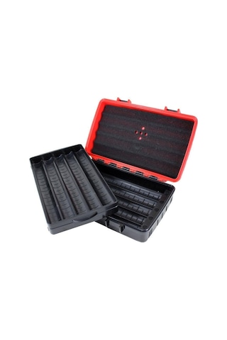 Lubinski Seyahat Tipi Puro Kutusu Humidor Kırmızı 10cigar