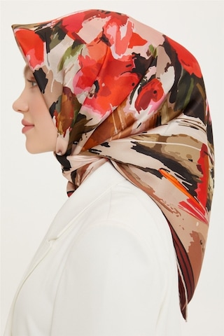 Dj Saf İpek Eşarp 8713d S Nostalji Sura - 8713-02 Renkli