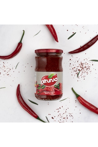Altunsa Acı Biber Salçası + Tatlı Biber Salçası 2 x 650 G