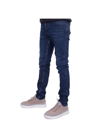 Twister Panama 750-01 Lacivert Düşük Bel Dar Paça Erkek Jeans Pantolon 001