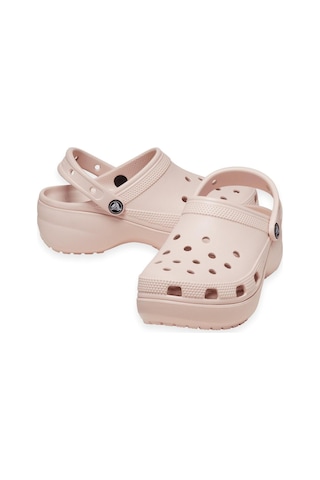 Crocs 206750 G Classic Platform Clog W Pudra Kadın Terlik Pudra