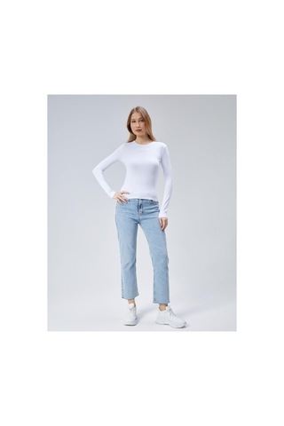 Virago 2'li Soft Cotton Yuvarlak Yaka Uzun Kol Bluz/body Beyaz - 687153497 Beyaz - 687153497 Beyaz